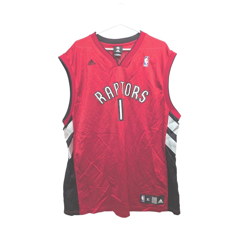 Toronto Raptors TJ Ford #11 Adidas NBA On Court Jersey Mens XL Red
